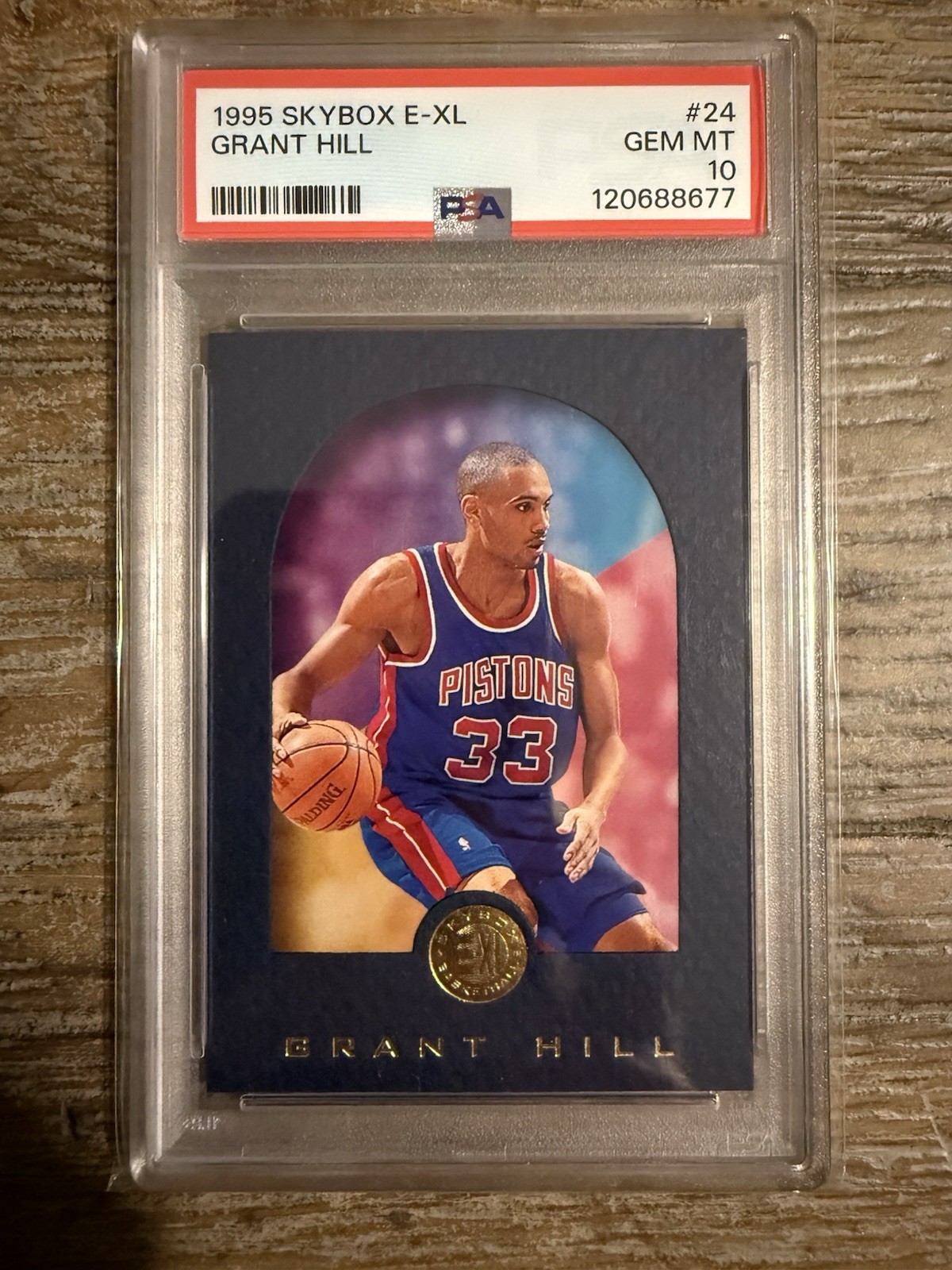1995-96 Skybox E-XL Grant Hill PSA 10 Nice Card For Grant Hill PC HOF