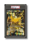 2016 POKEMON XY124 BLACK STAR PROMO RED & BLUE COLL FULL ART PIKACHU EX PSA 9✨
