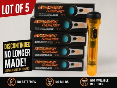 Last Flashlight You'll Ever Need, Shake To Charge ( 5 Flashlights Total)
