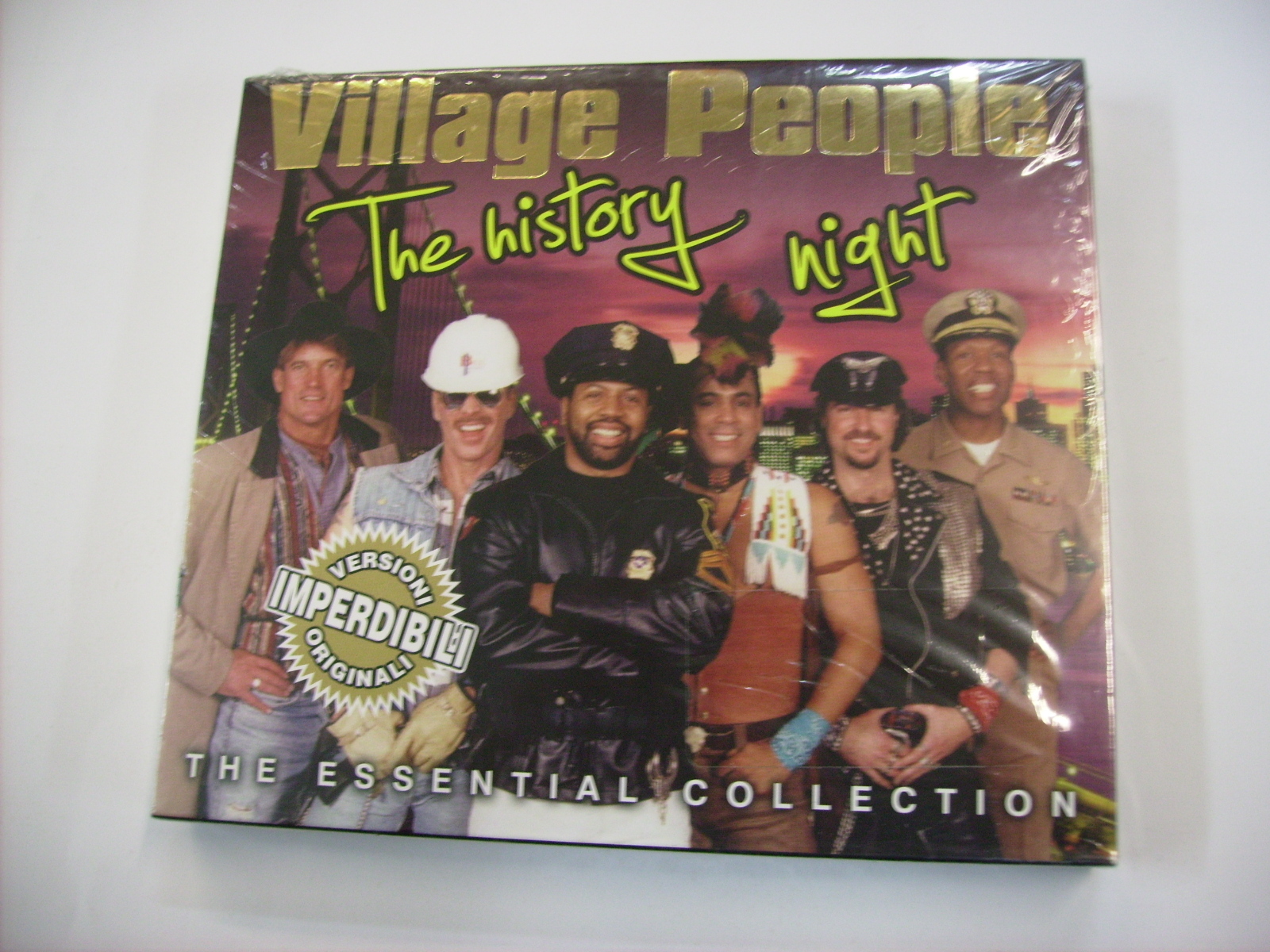 VILLAGE PEOPLE - THE HISTORY NIGHT - CD SIGILLATO 2005