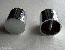 Messing Seilendkappe Mit Ring Und Haken - Perfekt Für Handlaufseile Ø40 Mm In Poliertem Gold