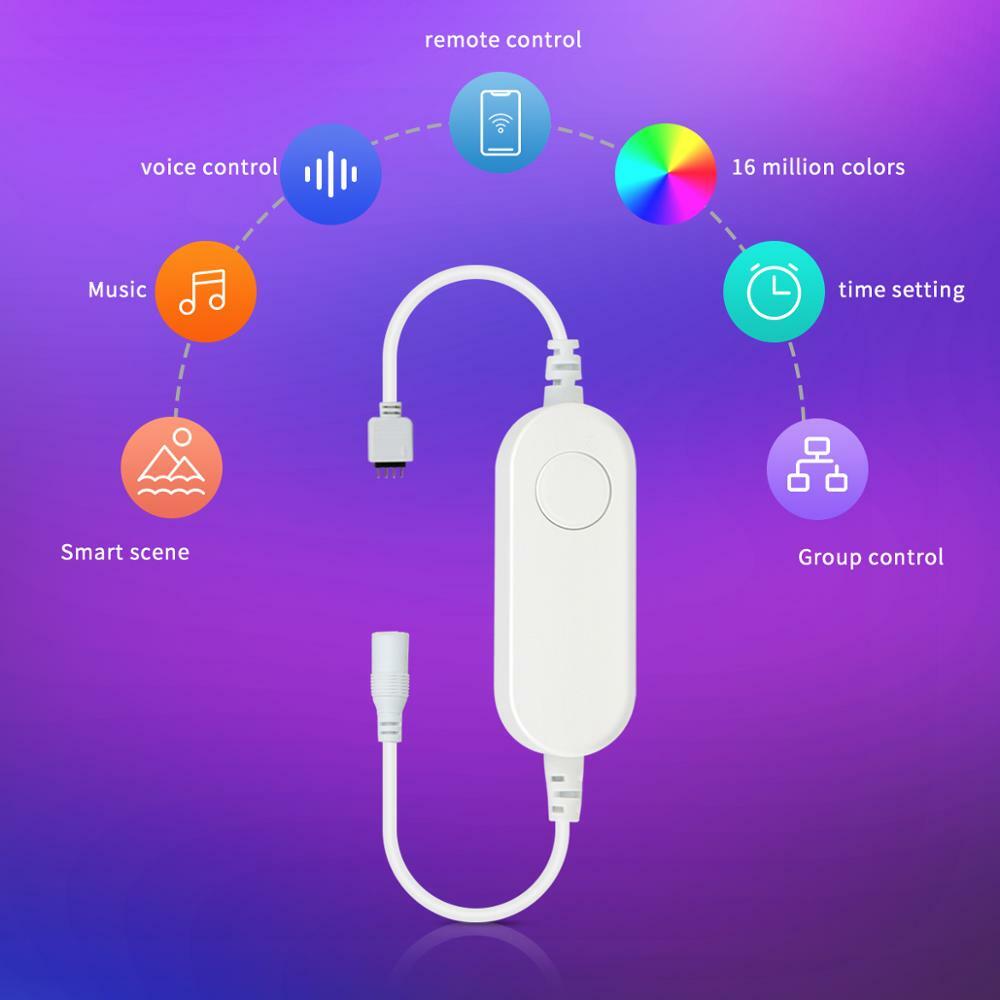 RGB CCT RGBW LED Controller Alexa TUYA ZigBee RGB+CCT LED Strip ...