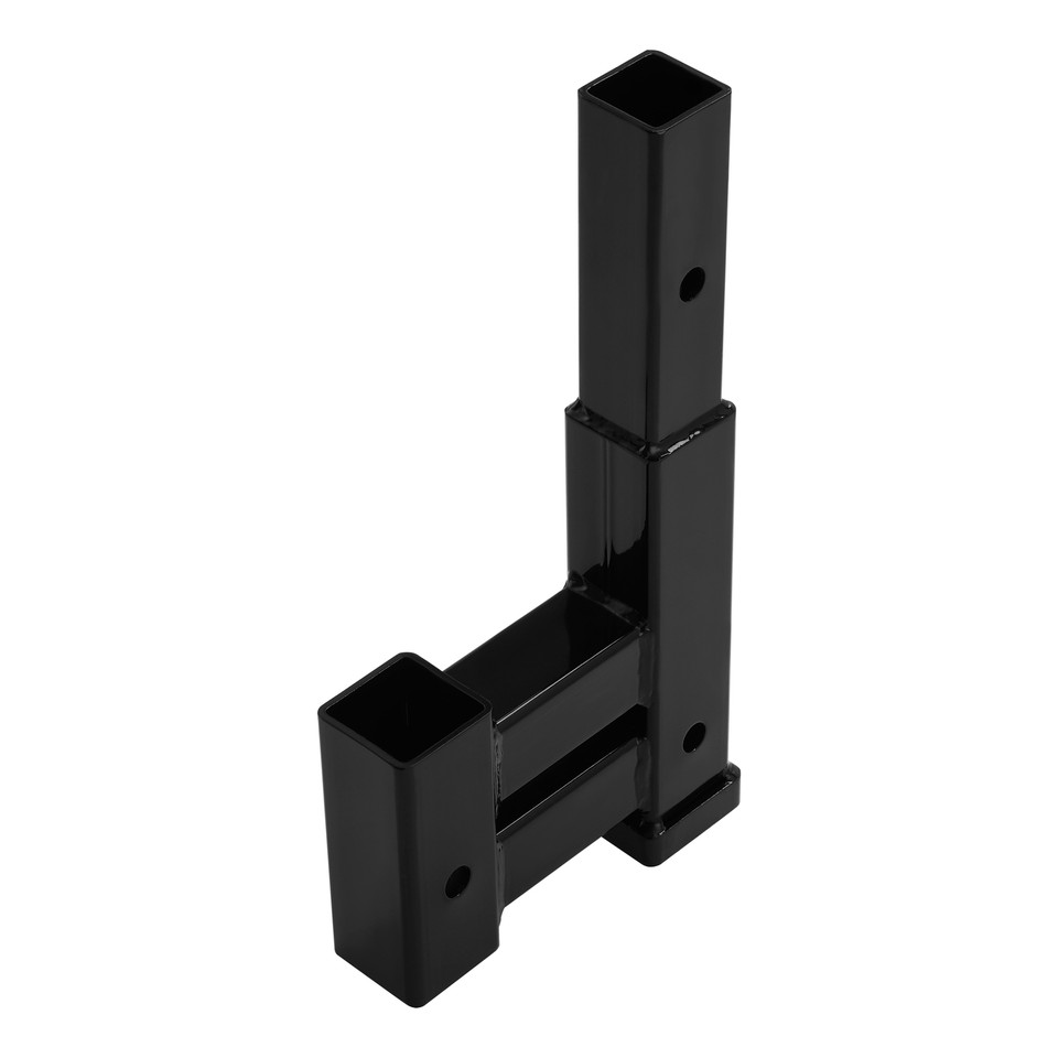 Dual 2" Trailer Receiver Hitch Rise-Drop Adapter Extender Extension Tow ...