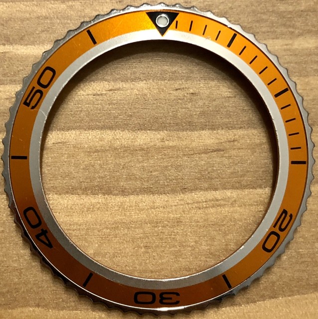 Omega Seamaster Planet Ocean 42mm Orange Complete Bezel Insert ORIGINAL | eBay