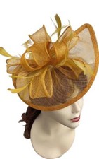 Large Headband Aliceband Hat Teardrop Fascinator Weddings Ladies  Race 