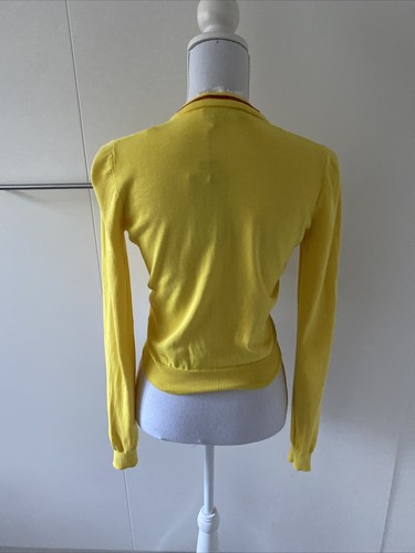 Daquared2 Cardigan Size M Yellow - Picture 6 of 12