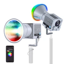 NEEWER 60W Portable RGB LED Video Light Handheld Fill Light Dimmable COB