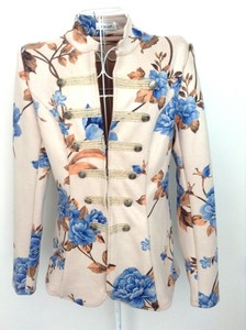 Voyelles Chaqueta De Las Señoras Floral Estilo Militar Talla Grande  Festival/Vacaciones | eBay