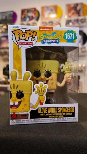 Funko Pop! Animación: Bob Esponja - Guante Mundo Bob Esponja #1671 En Protector - Imagen 2 de 7