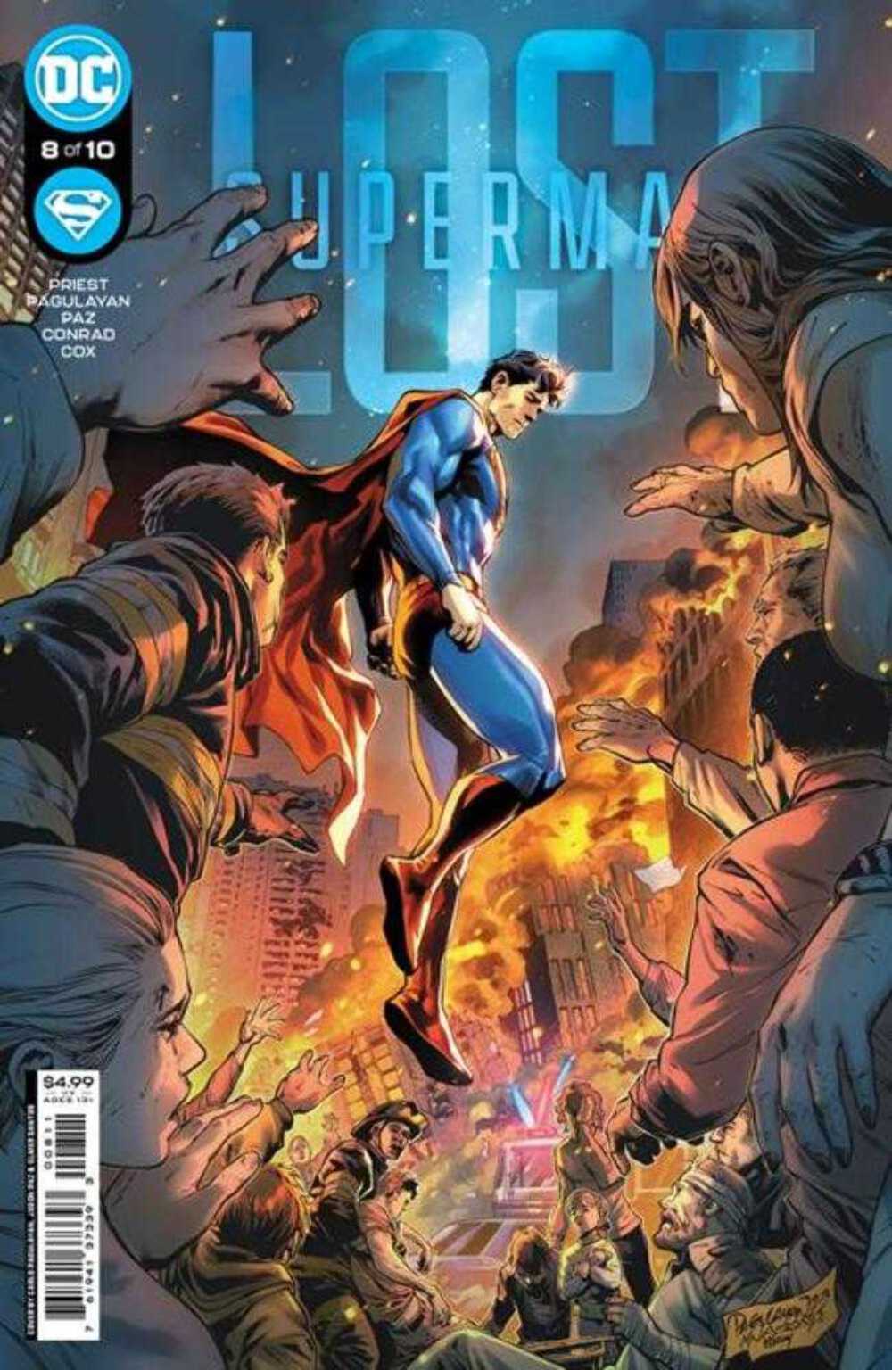 Superman Lost #8 (Of 10) Cover A Carlo Pagulayan & Jason Paz (2023)