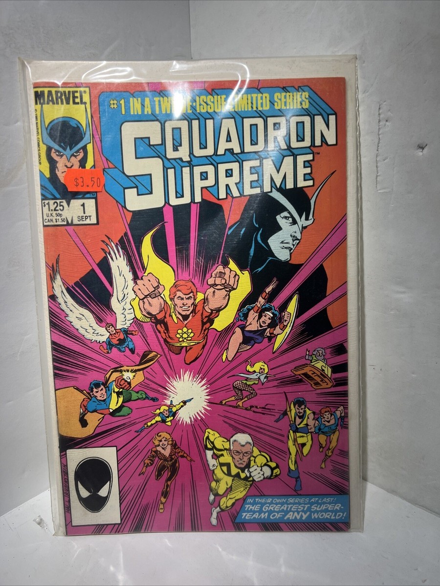 少年漫画 SUPREME UNION COMIC Squadron Supreme #1-12 Set (1985) VF/NM 1st Print Marvel
