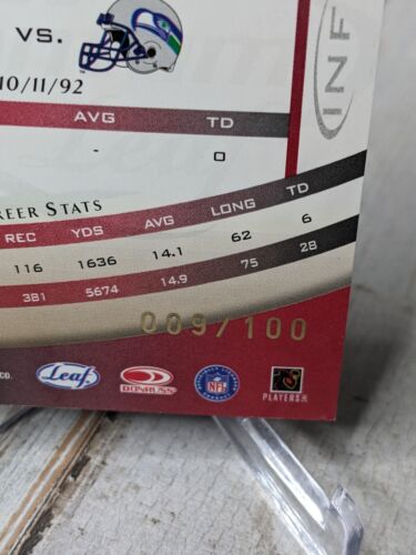2000 Quantum Leaf Infinity Red /100 Jimmy Smith #131 - Bild 3 von 3