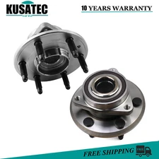 Pair Front/Rear Wheel Hub Bearing Assembly For GMC Acadia 07-16 Chevy Traverse