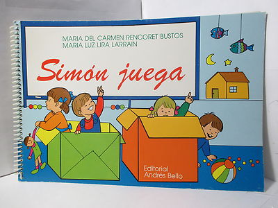 Simon Juega Cuaderno Para Niños de 3 Y 4 Años, LAMINAS DIDACTICAS EN COLORES