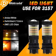 2x 3157 Switchback Led Turn Signal Lights Drl For Chevy Silverado 1500 1999-2013 2x 3157 Switchback Led Turn Signal Lights Drl For Chevy Silverado 1500 1999-2013