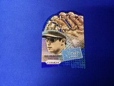 2014 Panini Prizm Paul Goldschmidt #2 Golden Leather Blue Mojo Die Cut #’D #/75