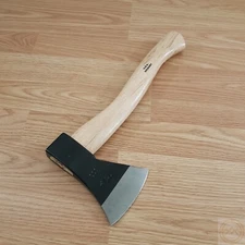 Prandi German Style Hatchet w/ 3.75" Carbon-Steel Head Cutting Edge Hickory 306B