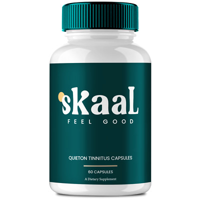 Skaal for Tinnitus Capsules - Hearing Ringing Relief Support Pills 60ct