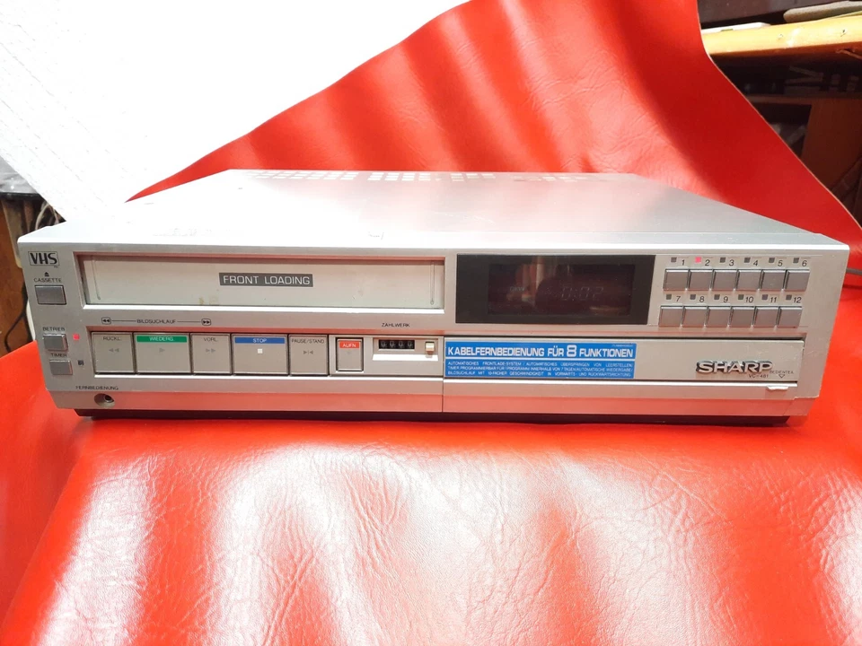Vhs Videorecorder Scharp VC 481GS, Video Kassette Recorder, 220V, JAPAN - Bild 2 von 4