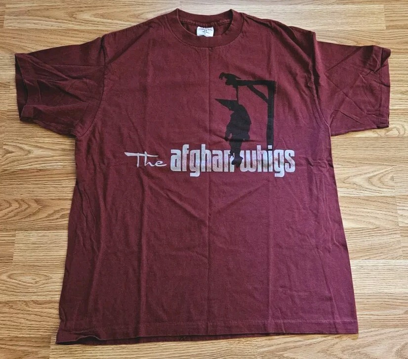 Rare Vintage 90s 1996 Afghan Whigs Black Love Album T-Shirt