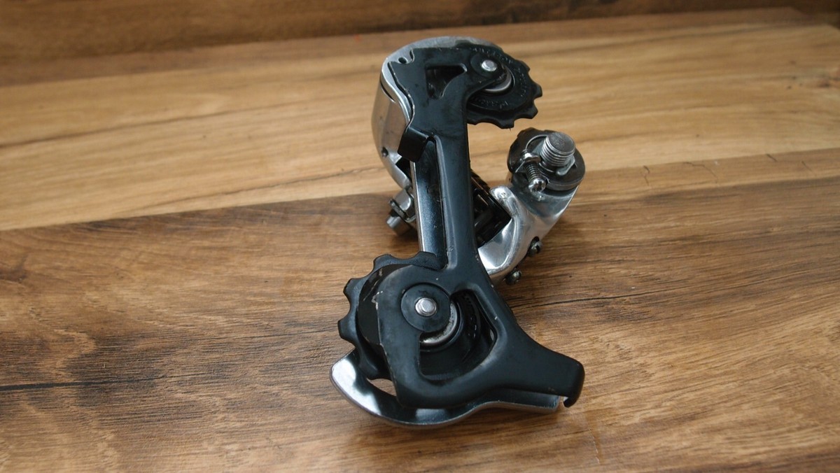 Dérailleur arrière Shimano STX RC RD-MC38 1996 fabriqué au Japon 8 SIS