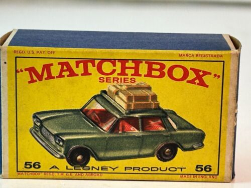 Matchbox No 56 Fiat 1500 Sedan with Original Box - Picture 3 of 14