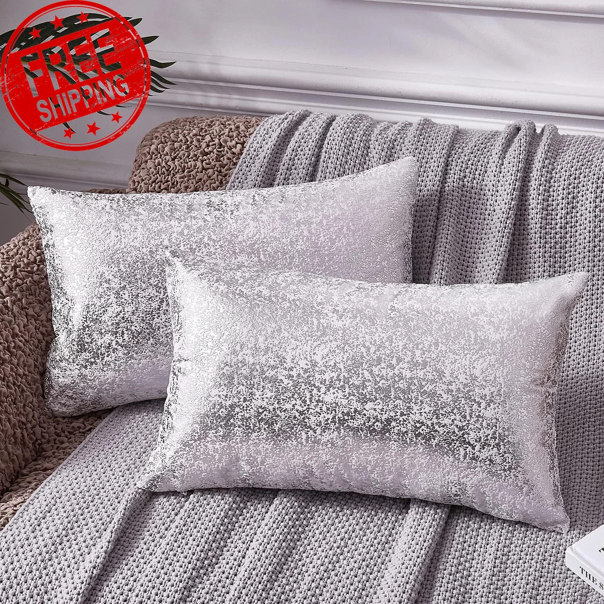 Navy blue and gold pillows 2025