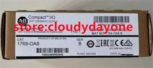 New Factory Sealed AB 1769-OA8 SER B CompactLogix PLC Output Module - Picture 2 of 4