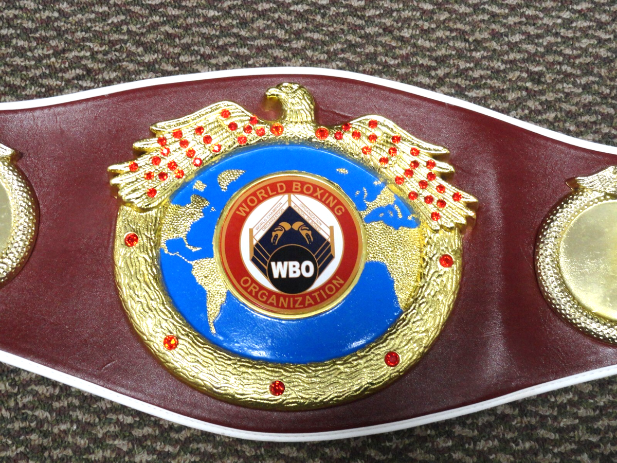 WBOチャンピオンベルト WORLD BOXING ORGANICATION WORLD CHAMPION WBO BELT REAL NICE | eBay