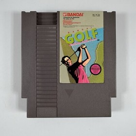 Bandai Golf Challenge Pebble Beach Nintendo NES (1988) Video Game