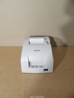 Epson TM-U220B M188B Dot Matrix Ticket Receipt Printer Parallel WHITE - PRINT OK