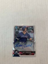 Brett Cumberland 2018 Chrome Auto Card #CPA-BC