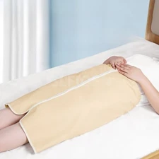 Diaper Skirt Washable Cotton Cloth Wearable Incontinence Bed Pad For Adults