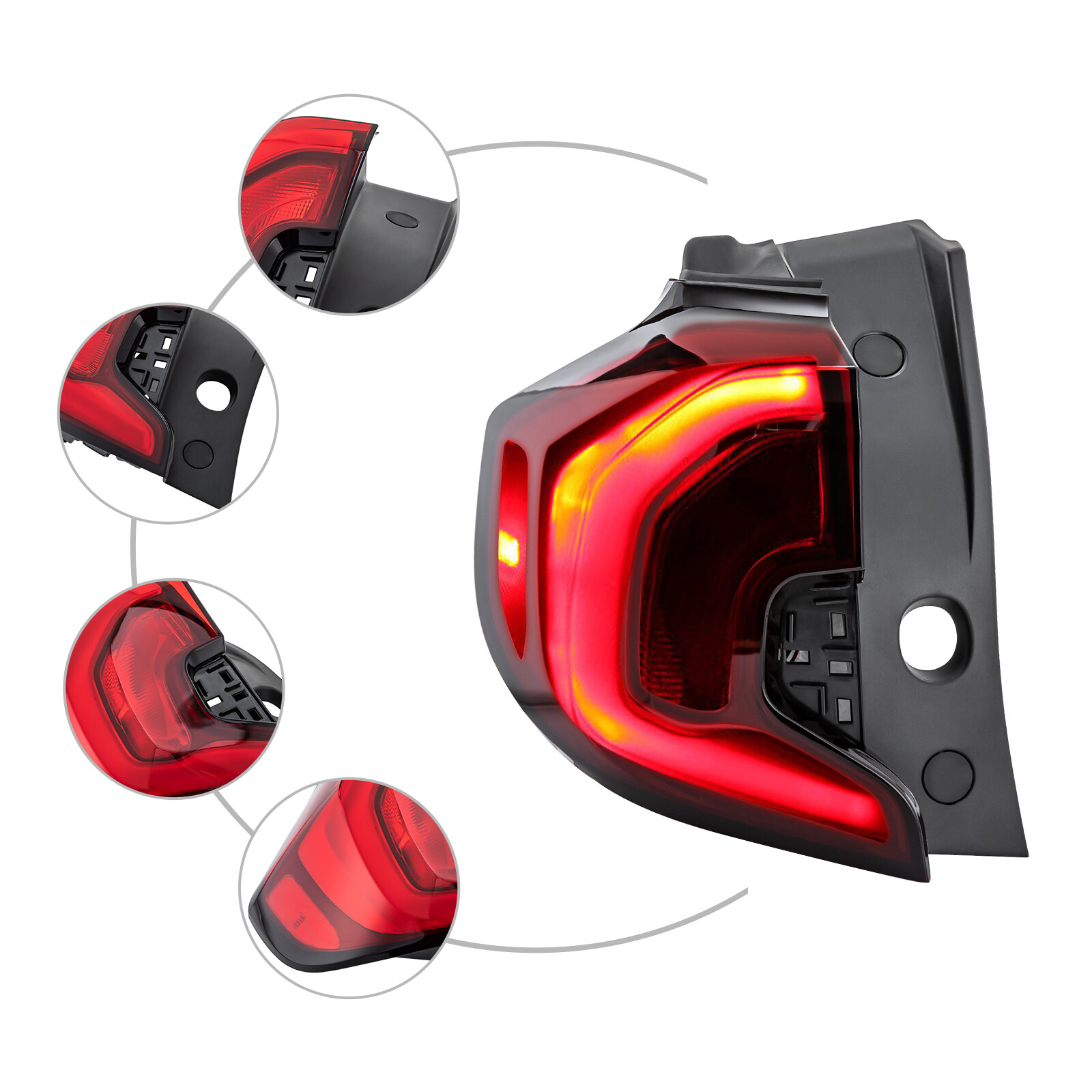 2018-2021 GMC Terrain Left Rear Tail Light Brake Lamp Assembly  