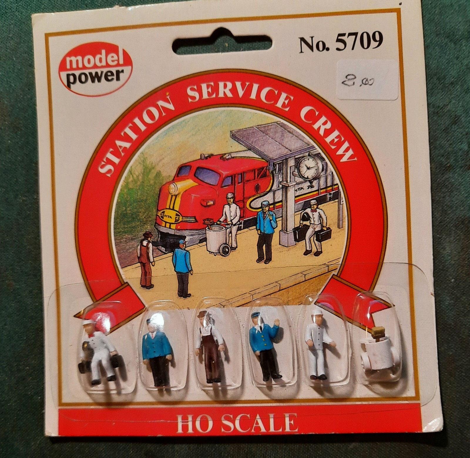 MODEL POWER HO SCALE STATION SERVICE CREW, 5709 FREE SHIPPING! eBay