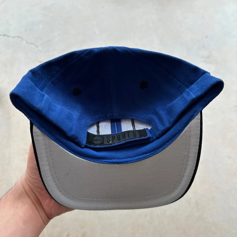 Chapéu boné vintage ABC Sports Top of the World Strapback - Novo com etiquetas com broche Leia Desc. - Imagem 3 de 4