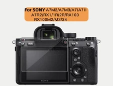 2 Set HD LCD Screen Protector For Sony ZV1 A7M2 A7II A7R2 RX100 M2 M3 A5000/6000