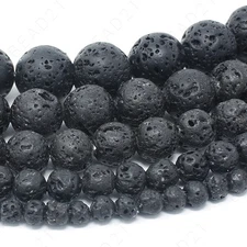 Natural Gemstone Beads Round Loose Wholesale 4mm 6mm 8mm 10mm 12mm 15.5" Strand