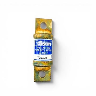 Edison TJS125 Class T Fast-Acting Current Limiting Fuse 125 Amp 600V