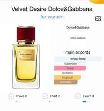 Dolce&Gabbana Spray Desire Fragrances for Women for sale | eBay