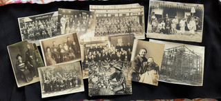 JAPAN / LOT OF ANTIQUE PHOTOS FAMILY & VILLAGE LIFE / NORTHERN JAPAN CIRCA 1933
