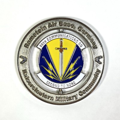 86th COMMUNCATIONS SQUADRON Second to None RAMSTEIN Air Base Challenge Coin 2''