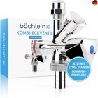 Bächlein Universal Kombi-Eckventil selbstdichtend mit Rückflussverhinderer, K
