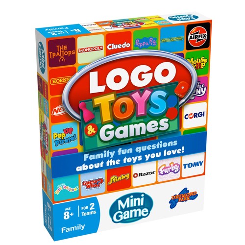 Drumond Park LOGO Toys & Games Mini Board Game | Fun for Groups – Adults & 