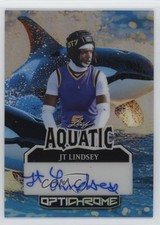 2025 Leaf Optichrome Aquatic Orca Prismatic 1/1 JT Lindsey #A-JTL Auto 13u1