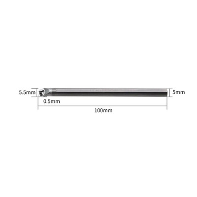 E05H-SCLCR03 RH Coolant Through Indexable Solid Carbide Boring Bar