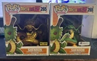 Lot of 2 Funko Pop Animation Dragon Ball Z Shenron 265 Gold And Green Figure Set