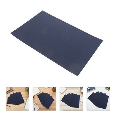 10 Sheets Marineblaues Bastelpapier Book Binding Materials Buchbindereibedarf