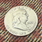 1953 Franklin Half Dollar 50C 90% Silver Business Strike Philadelphia Mint