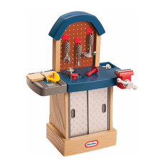 Little Tikes Tough Workshop - Toddler Workbench Pretend Play Set for Kids 2 Yea
